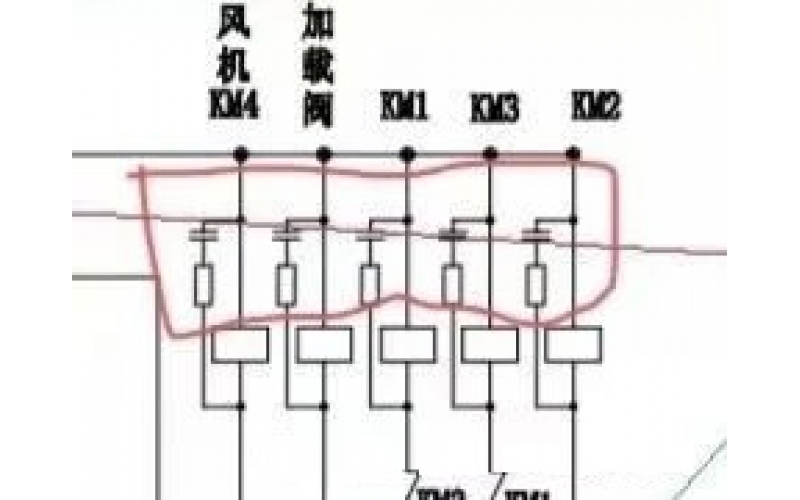 空压机电路里，交流接触器线圈为啥一定要并联阻容吸收器？